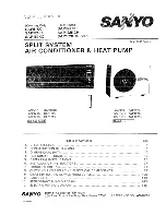 Предварительный просмотр 1 страницы Sanyo SAP121C Service Manual