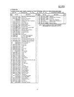 Preview for 3 page of Sanyo SAP182KCH Specification