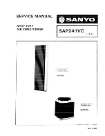 Sanyo SAP241 Service Manual предпросмотр