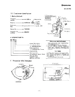 Предварительный просмотр 7 страницы Sanyo SAP241 Service Manual