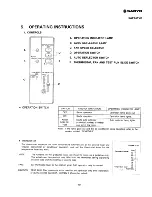 Предварительный просмотр 13 страницы Sanyo SAP241 Service Manual