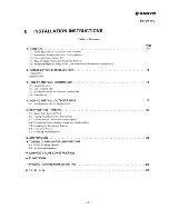 Предварительный просмотр 15 страницы Sanyo SAP241 Service Manual