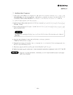 Предварительный просмотр 61 страницы Sanyo SAP241 Service Manual