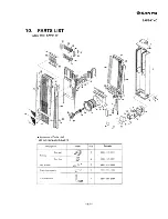 Предварительный просмотр 65 страницы Sanyo SAP241 Service Manual