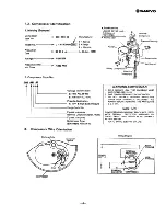 Предварительный просмотр 7 страницы Sanyo SAP241RC Service Manual