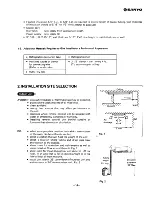 Предварительный просмотр 17 страницы Sanyo SAP241RC Service Manual