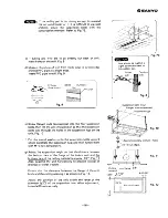 Предварительный просмотр 19 страницы Sanyo SAP241RC Service Manual