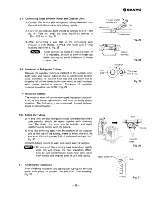 Предварительный просмотр 25 страницы Sanyo SAP241RC Service Manual