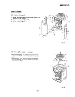 Предварительный просмотр 55 страницы Sanyo SAP241RC Service Manual