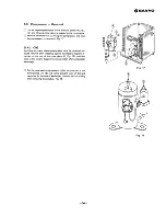 Предварительный просмотр 57 страницы Sanyo SAP241RC Service Manual