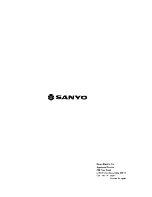 Предварительный просмотр 79 страницы Sanyo SAP241RC Service Manual