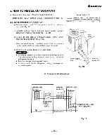 Предварительный просмотр 21 страницы Sanyo SAP361VC Service Manual