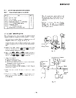 Предварительный просмотр 61 страницы Sanyo SAP361VC Service Manual