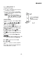 Предварительный просмотр 74 страницы Sanyo SAP362TCH Service Manual