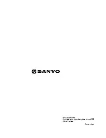 Предварительный просмотр 88 страницы Sanyo SAP362TCH Service Manual