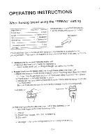 Preview for 9 page of Sanyo SBM-10 Instruction Manual