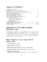 Preview for 4 page of Sanyo SBM-15 Instruction Manual