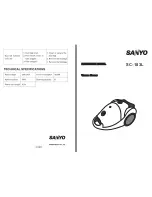 Предварительный просмотр 1 страницы Sanyo SC-183L Instruction Manual