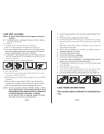 Предварительный просмотр 3 страницы Sanyo SC-183L Instruction Manual