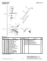 Предварительный просмотр 4 страницы Sanyo SC-24L Parts List