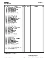 Предварительный просмотр 5 страницы Sanyo SC-30L Parts List