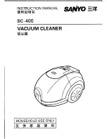 Sanyo SC-400 Instruction Manual preview