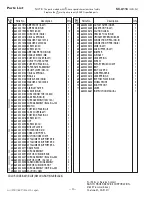 Предварительный просмотр 4 страницы Sanyo SC-A114 Parts List