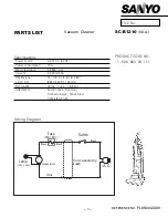 Предварительный просмотр 1 страницы Sanyo SC-B1210 Parts List