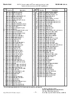 Предварительный просмотр 4 страницы Sanyo SC-B1220 Parts List