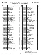 Предварительный просмотр 4 страницы Sanyo SC-B1221 Parts List