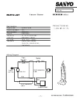 Sanyo SC-B1230 Parts List preview