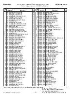 Предварительный просмотр 4 страницы Sanyo SC-B1230 Parts List