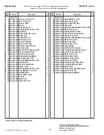 Предварительный просмотр 4 страницы Sanyo SC-KT17 Parts List