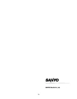 Предварительный просмотр 16 страницы Sanyo SC-R166 Instruction Manual