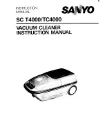 Предварительный просмотр 1 страницы Sanyo SC Tc4000 Instruction Manual