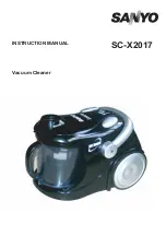 Sanyo SC-X2017 Instruction Manual preview