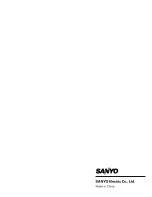 Preview for 8 page of Sanyo SC164R Instruction Manual