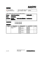 Предварительный просмотр 7 страницы Sanyo SC164R Service Manual