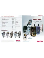 Sanyo SCP-2400 Specifications preview