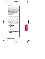 Предварительный просмотр 73 страницы Sanyo SCP-4500 - Cell Phone - Sprint Nextel User Manual