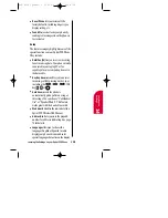 Предварительный просмотр 139 страницы Sanyo SCP-4500 - Cell Phone - Sprint Nextel User Manual