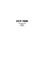 Preview for 1 page of Sanyo SCP-7200 Operating Manual