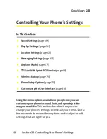 Предварительный просмотр 64 страницы Sanyo SCP 8400 - Cell Phone - Sprint Nextel User Manual