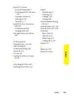 Предварительный просмотр 281 страницы Sanyo SCP 8400 - Cell Phone - Sprint Nextel User Manual