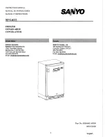 Sanyo SF-L6111 Instruction Manual preview