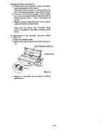 Предварительный просмотр 28 страницы Sanyo SFX-11 Service Manual