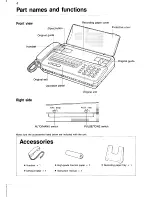 Preview for 5 page of Sanyo SFX-30 Instruction Manual