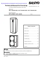 Sanyo SHP-C90GDN Technical Manual предпросмотр