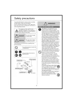 Предварительный просмотр 4 страницы Sanyo SI-10T3SCIC Series Operating Instructions Manual