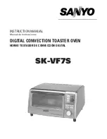 Sanyo SK-VF7S Instruction Manual preview